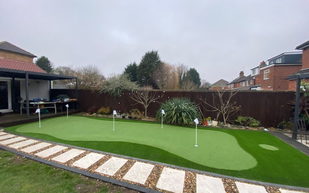 Kirk Ella garden transformed with private ‘Tour grade’ golf putting green