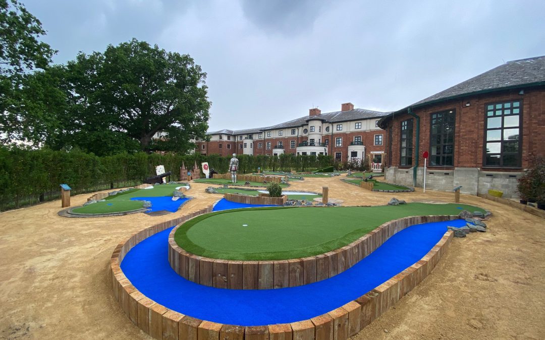 Project Complete! The New Adventure Golf Course at Hilton Puckrup Hall is Ready for Play